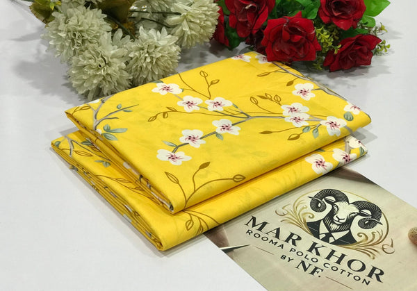 PRINTED POLO COTTON 2PC