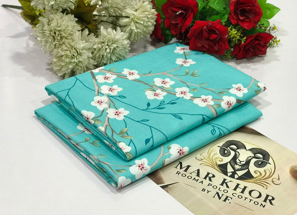 PRINTED POLO COTTON 2PC