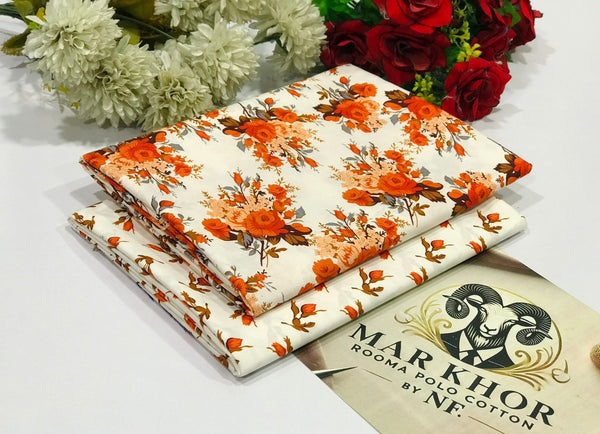 PRINTED POLO COTTON 2PC