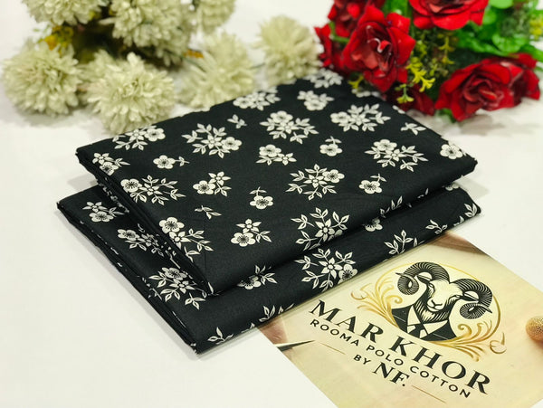 PRINTED POLO COTTON 2PC