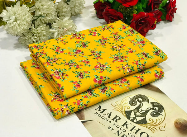 PRINTED POLO COTTON 2PC