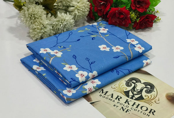 PRINTED POLO COTTON 2PC
