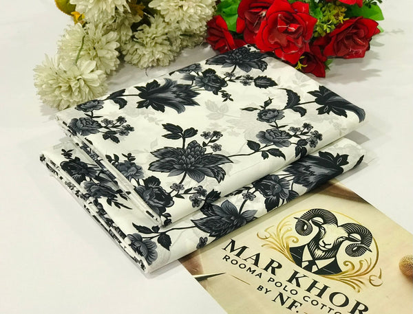 PRINTED POLO COTTON 2PC