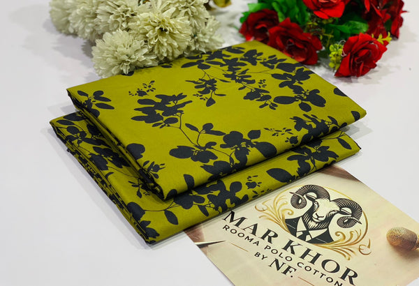 PRINTED POLO COTTON 2PC