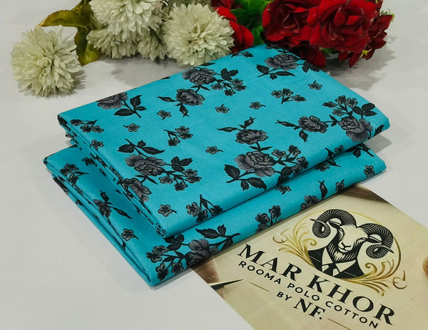 PRINTED POLO COTTON 2PC