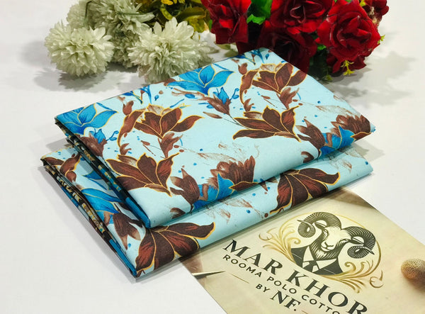 PRINTED POLO COTTON 2PC