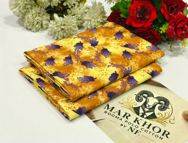 PRINTED POLO COTTON 2PC