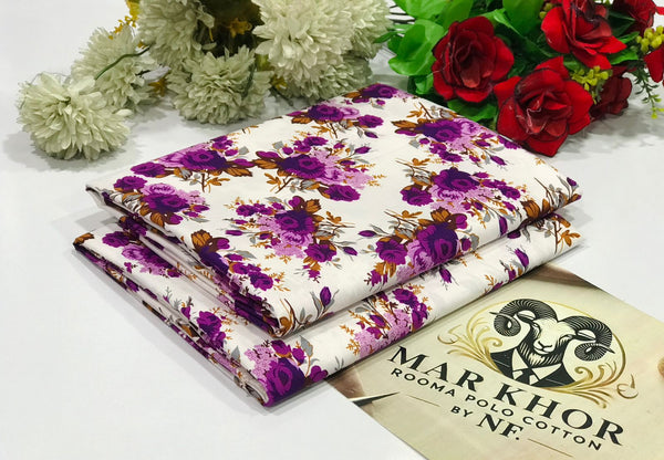 PRINTED POLO COTTON 2PC