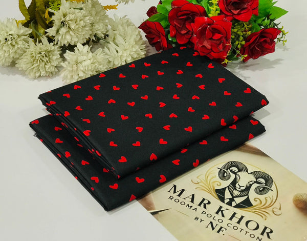 PRINTED POLO COTTON 2PC