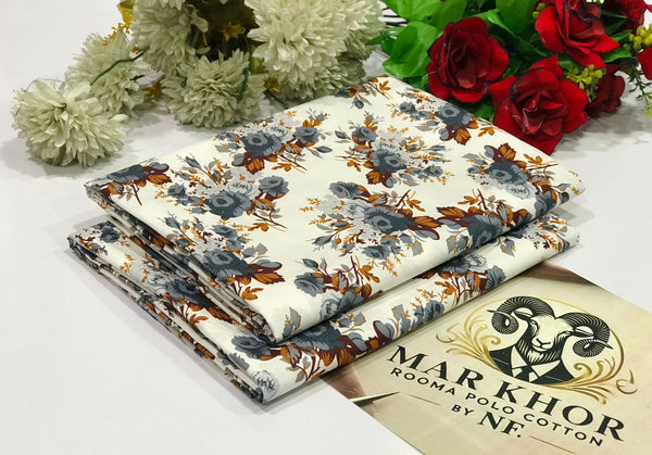 PRINTED POLO COTTON 2PC