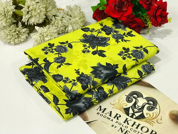 PRINTED POLO COTTON 2PC