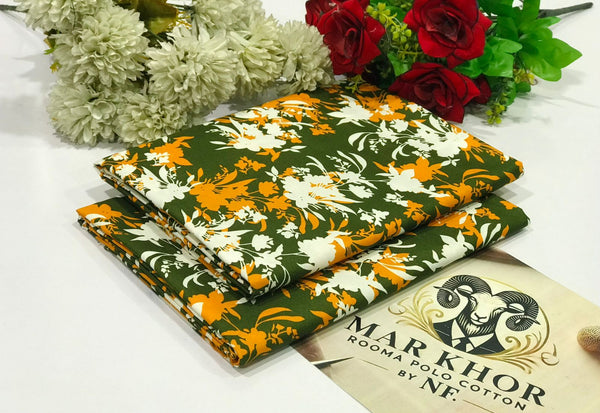 PRINTED POLO COTTON 2PC