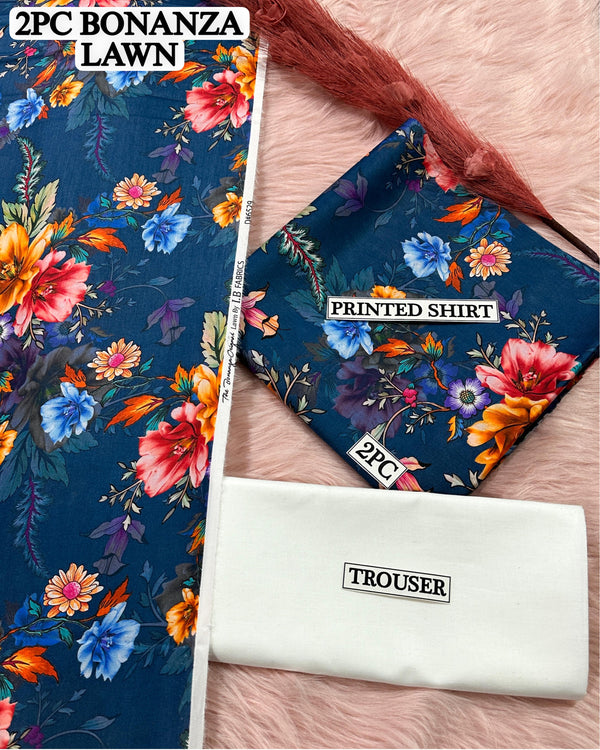 Digital printed Lawn 2PC