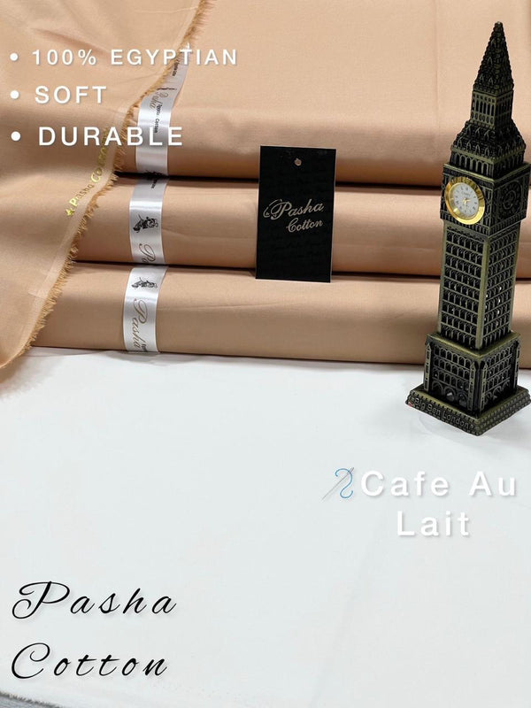 Premium Soft Cotton By Pasha (cafe au lait)