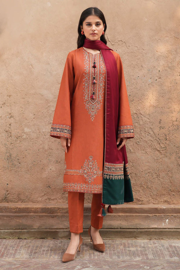 Embroided Lawn 3PC D#32