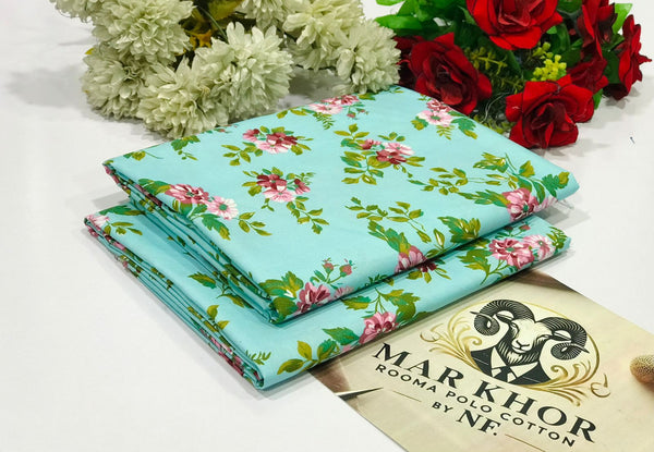 PRINTED POLO COTTON 2PC