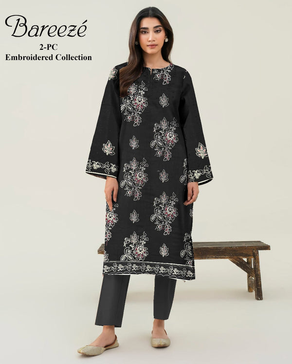 Bareeze Embroided lawn 2pc D#3