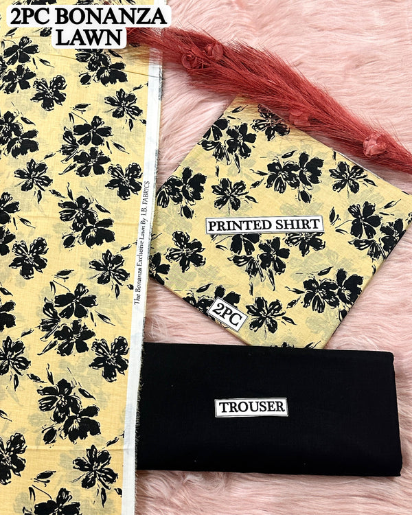 Digital printed Lawn 2PC